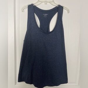 Joe Fresh Blue/Silver Racer-back Tank size large